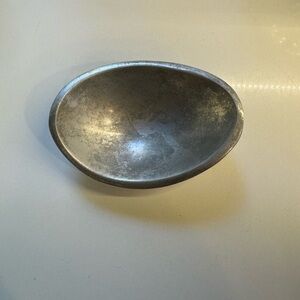 Nambe Metallic Oval Bowl